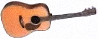 Acoustic Guitar Lapel Pin