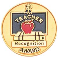 Teacher Recognition Award Pin