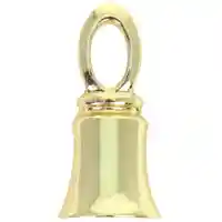 Gold Handbell Pin - Hand Bell Lapel Pin