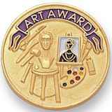 Art Artist Award pin Gold