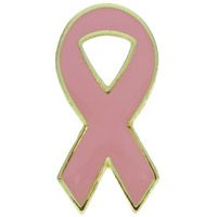 Breast Cancer Pink Ribbon Pin 