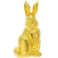 Gold Easter Bunny Pin - Gold Rabbit Pin