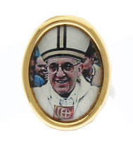 Pope Francis Picture Lapel Pin