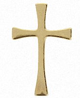 Gold Maltese Cross Lapel Pins
