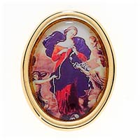 Our Lady Untier Undoer of Knots Pin