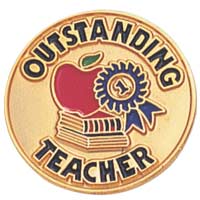 Outstanding Teacher Award Pin