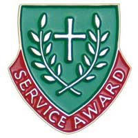 Service Award Lapel Pin Christian