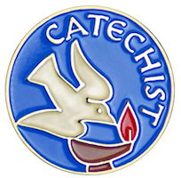 Catechist Lapel Pin with Dove