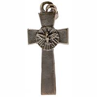 Confirmation Necklace Cross Pewter