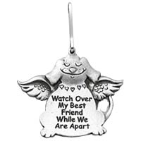 Dog Angel Collar Tag