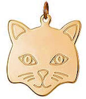 Cat Head Pendant 