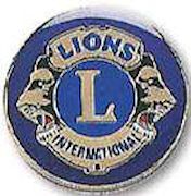 Lions Club Pin Gold