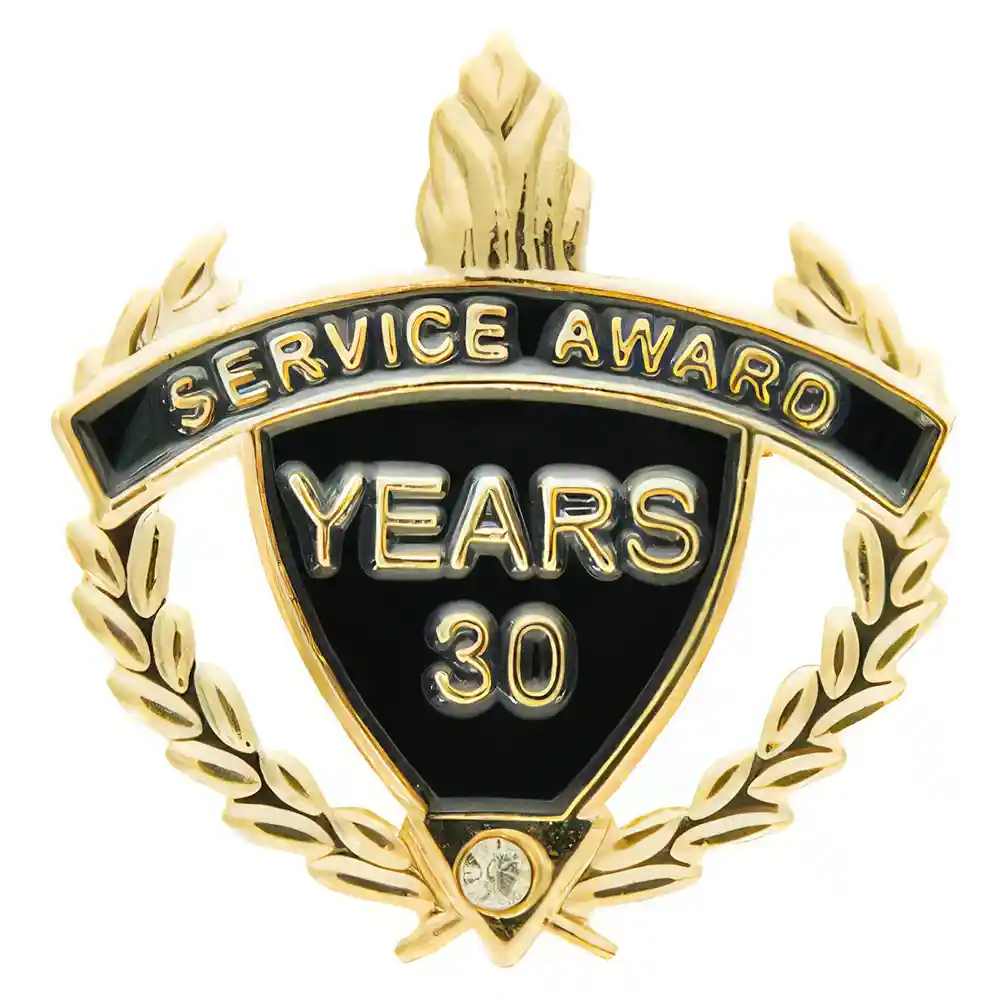 30 Years of Service Award Pin