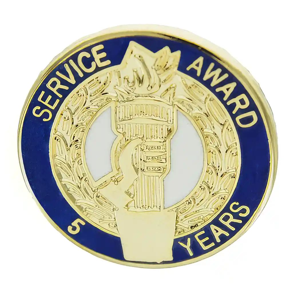 5 Year Service Award Pin