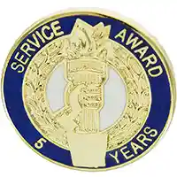 Years of Service Pins - Service Award Lapel Pins