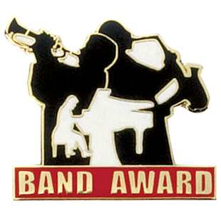 Band Award Pins