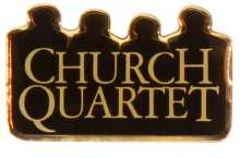 Church Quartet Pins Gold 