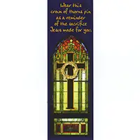 Crown of Thorns Easter Pin And Bookmark Set