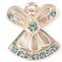 Birthstone Angel Pins