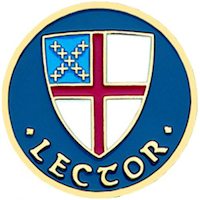 Episcopal Lector Lapel Pin