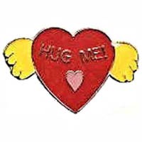 Hug Me Heart Lapel Pin 