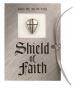 Shield Of Faith Lapel Pin - Pewter