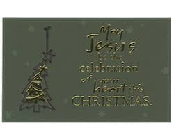 Christian Christmas Cards, Pass Along Cards (Pkg of 25)