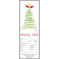 Christmas Angel Tree Tags, Giving Tree Tags (Pkg of 100)