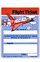 Church Space Shuttle Invitation Flight Ticket