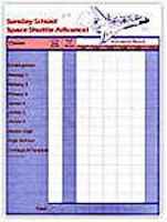 Sunday School Class Attendance Chart