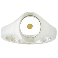 Sterling Silver Woman's Ring - Mustard Seed