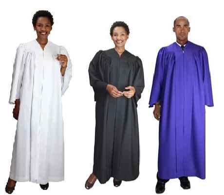 Baptismal Robes Bat wing Sleeves in Colors