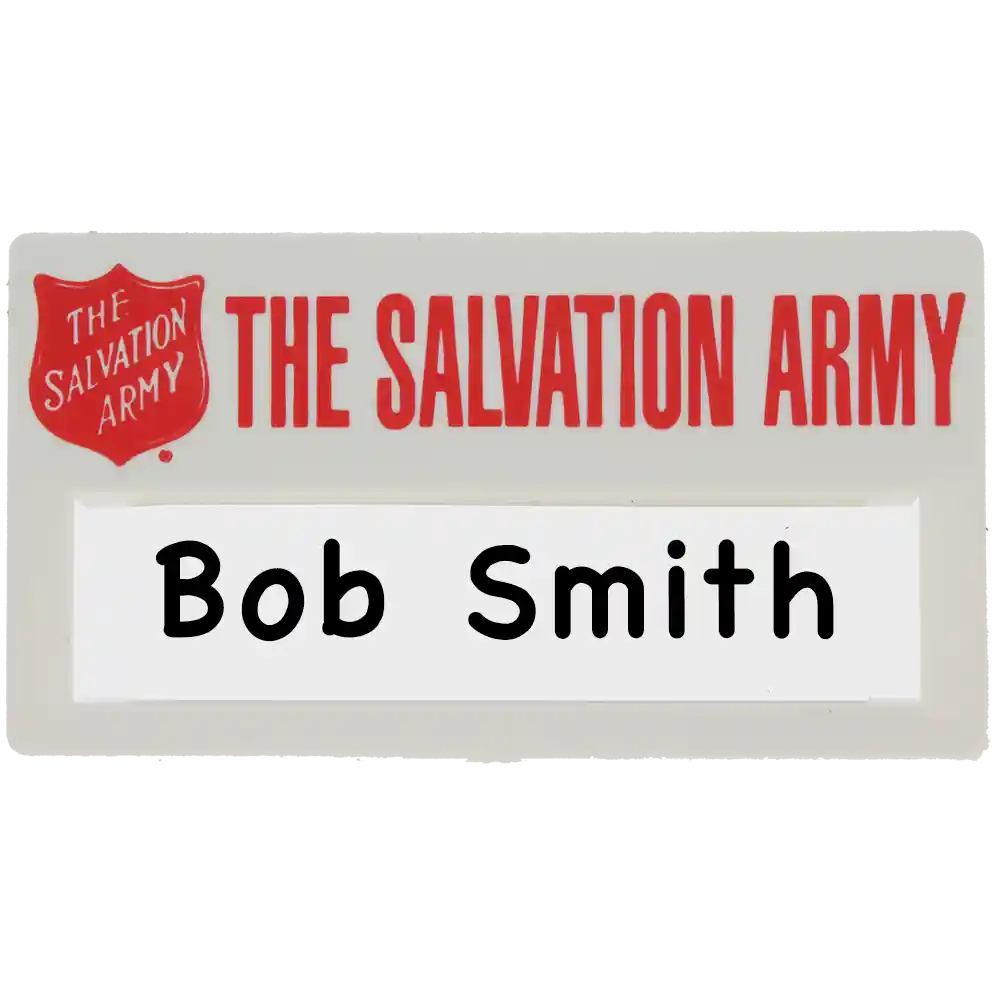 The Salvation Army Name Tag