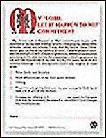 Lord Let It Happen Commitment Card (100)