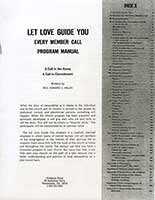 Let Love Guide You Let Love Guide You Church Stewardship Program Manual