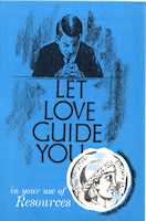 Let Love Guide You Resources Insert (Pkg of 50)