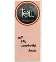 Tell His Wonderful Deeds Booklet   (25)