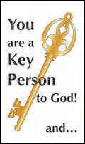 You are a Key Person to God Leaflet (Pkg of 50)