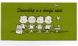 Stewardship Is A Cheerful Assist Leaflet (Pkg of 50)