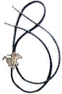 Pony Express Bolo Tie