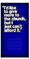 I'd Like to Give More Church Leaflet (Pkg of 100)