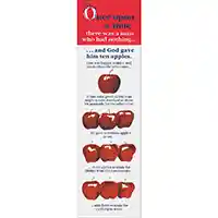 Apple Tithing Bookmarks (Pkg of 100)