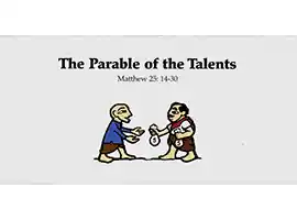Parable Of Talents Brochure Bible