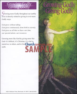 Growing Godly, Giving Godly Church Brochure (100)