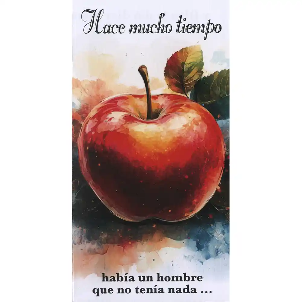 Once Upon a Time - Apple Leaflet Church Tithing Cover Spanish Version