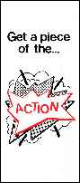 Get a Piece of the Action Church Leaflet (Pkg of 50)