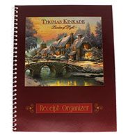 Thomas Kinkade Receipt Organizer