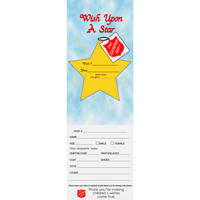 Wish upon a Star Christmas Gift Tags - TSA (Pkg of 1000)
