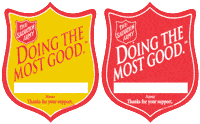 Salvation Army Shield Tag (Pkg of 500)