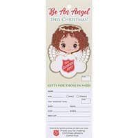S. A. Rag Doll Be An Angel Christmas Tag (Pkg of 100)